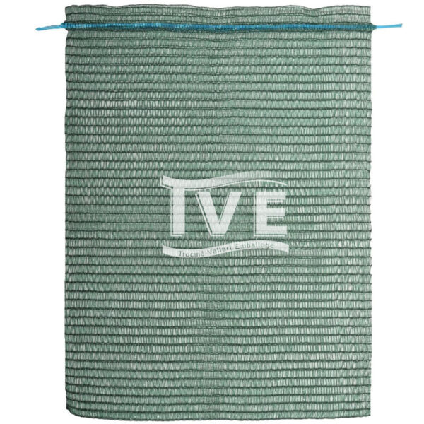 Sacs filets tricotés individuels à tirette de fermeture